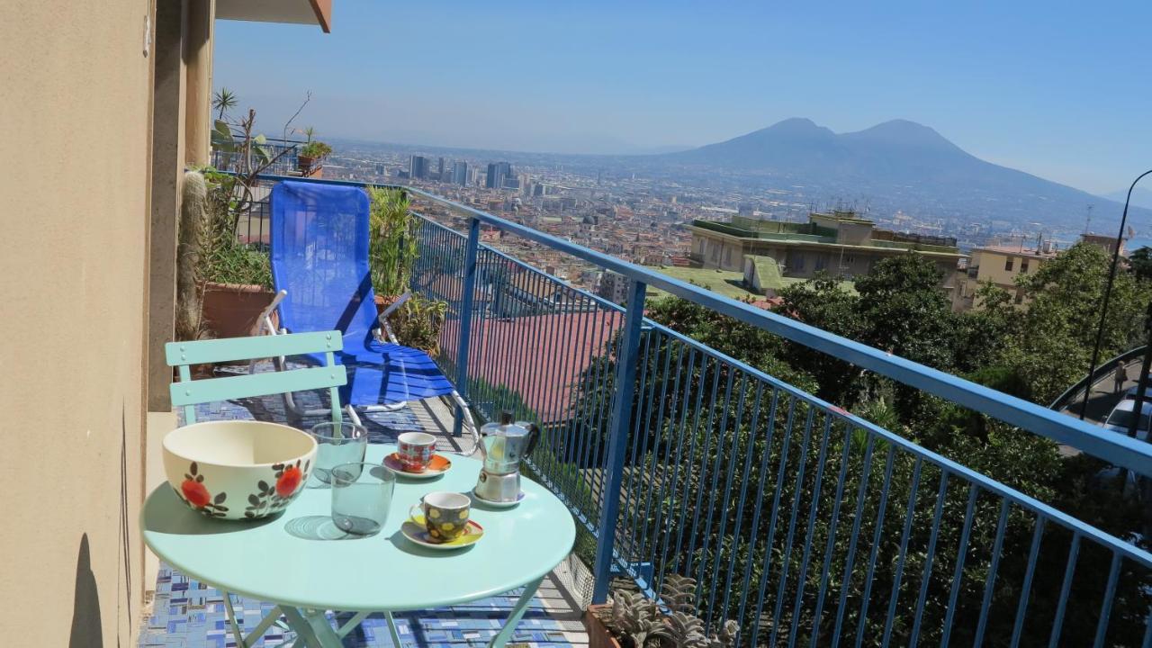 Spacious Panoramic Apartment - Half Way Center-Vomero District Napoli Exterior foto